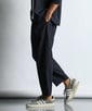 セットアップ 麻混COOLMAXイージーワイドパンツ