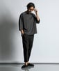 2重編み ラグランスリーブ 7分袖Tシャツ