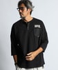 7分袖 ヘンリーネック アーカイブTシャツ