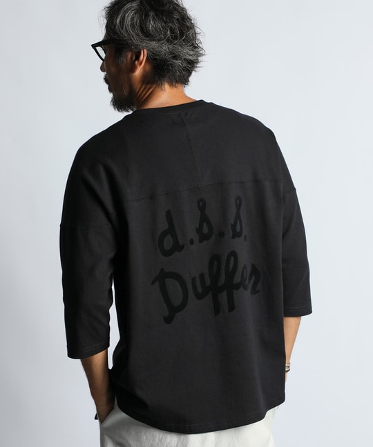 7分袖 ヘンリーネック アーカイブTシャツ