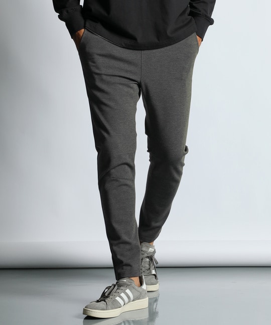 セットアップ ウエストラインリブ スリムパンツ 【WEB限定アイテム】