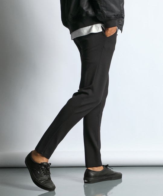 セットアップ ウエストラインリブ スリムパンツ 【WEB限定アイテム】