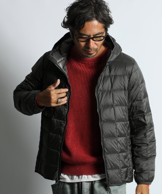 TAION×DUFFER　ベーシック Wジップ ダウンパーカー