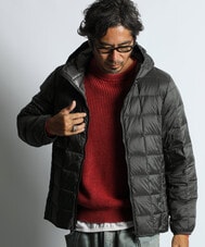 TAION×DUFFERベーシック Wジップ ダウンパーカー