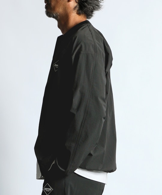 〔BLACK LABEL〕：セットアップ アクションギャザーコーデュラブルゾン