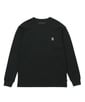 〔BLACK LABEL〕：ワッフル素材ロングスリーブTシャツ