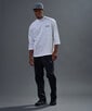 〔BLACK LABEL〕：セットアップ ポンチ素材 レギュラーフィットパンツ