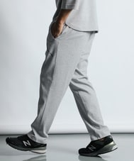 〔BLACK LABEL〕：セットアップ ポンチ素材 レギュラーフィットパンツ