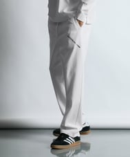 〔BLACK LABEL〕：セットアップ ポンチ素材 レギュラーフィットパンツ