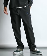 〔BLACK LABEL〕：セットアップ ポンチ素材 レギュラーフィットパンツ