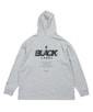 〔BLACK LABEL〕：セットアップ ポンチ素材 プルオーバーパーカー
