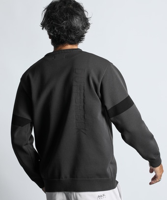 〔BLACK LABEL〕：ドライタッチ ウォッシャブル テックニット