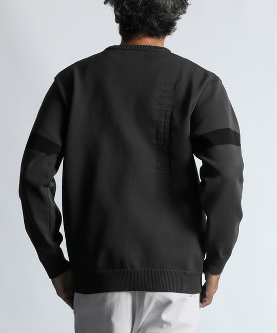 〔BLACK LABEL〕：ドライタッチ ウォッシャブル テックニット