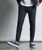 〔BLACK LABEL〕：セットアップ ダンボールニット スリムパンツ