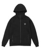 〔BLACK LABEL〕：セットアップ ダンボールニット ジップパーカー