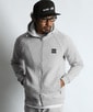 〔BLACK LABEL〕：セットアップ ダンボールニット ジップパーカー