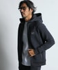 〔BLACK LABEL〕：セットアップ ダンボールニット ジップパーカー