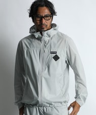 〔BLACK LABEL〕：セットアップ 2層構造パーテックスライトシェルパーカー