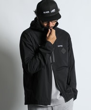 〔BLACK LABEL〕：セットアップ 2層構造パーテックスライトシェルパーカー