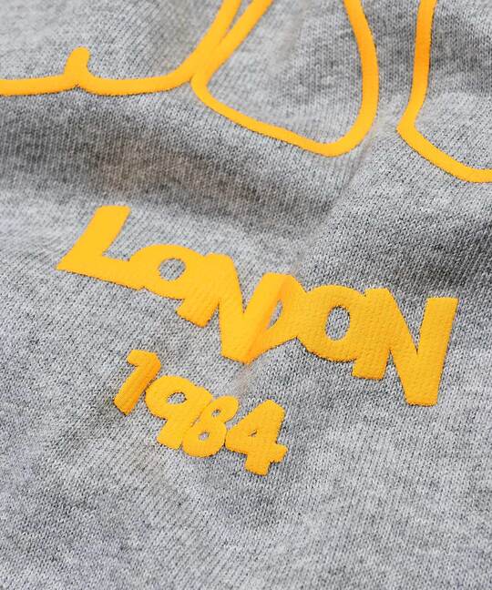 グラフィティフォント プルオーバーパーカー