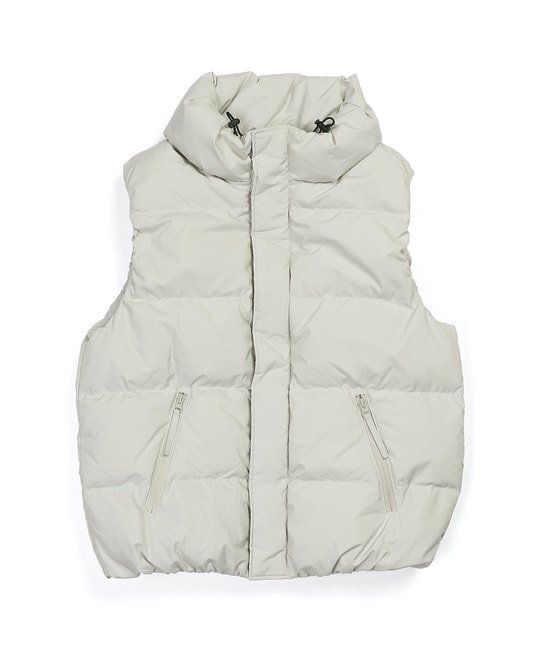 ボリュームネック ダウンベスト