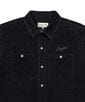 硫化染め ストレッチ コーデュロイシャツ