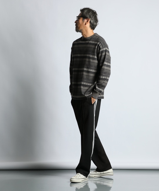 オリジナル ジャガード ロンTEE