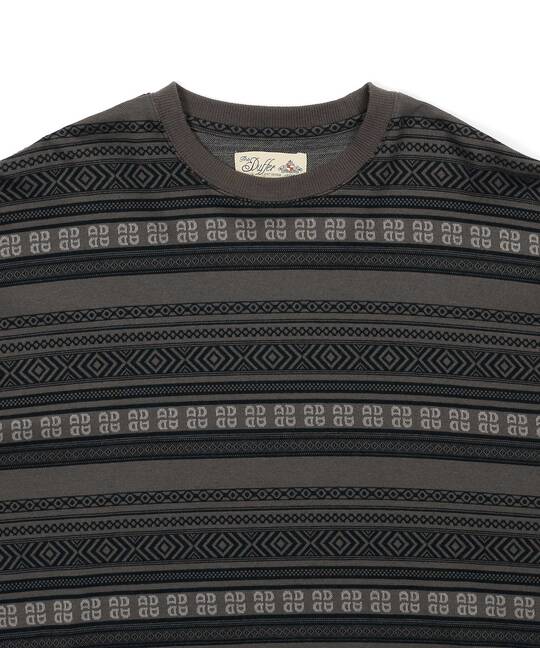 オリジナル ジャガード ロンTEE