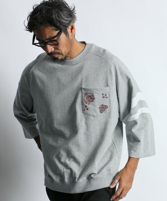 ELEPHANT BRAND別注 7分袖スウェット
