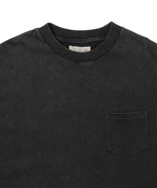 ポンチ素材 スノー加工 ルーズフィットロンTEE