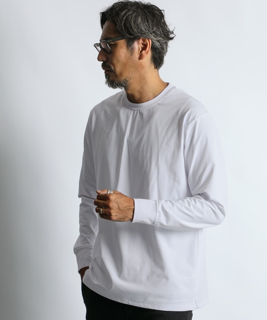 高収縮機能素材 「エアフレックス」2PACKS テック ロンT【WEB限定アイテム】