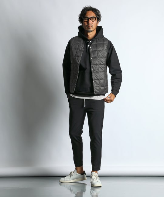 TAION×DUFFERベーシック Vネック インナーダウンベスト