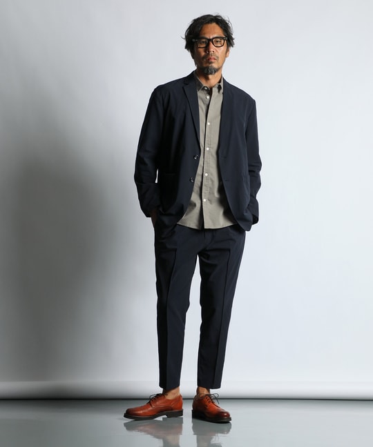 ドットメッシュ調 セットアップ ジャケット