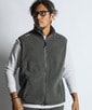〔BLACK LABEL〕：POLARTEC フルジップベスト