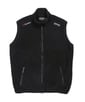 〔BLACK LABEL〕：POLARTEC フルジップベスト