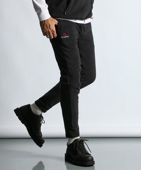 〔BLACK LABEL〕：POLARTEC イージースリムパンツ