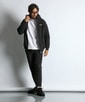 〔BLACK LABEL〕：POLARTEC フルジップ パーカー