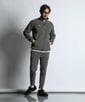 〔BLACK LABEL〕：POLARTEC スタンドカラー ジップトップス