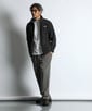 〔BLACK LABEL〕：POLARTEC スタンドカラー ジップトップス