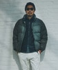 〔BLACK LABEL〕：POLARTEC スタンドカラー ジップトップス