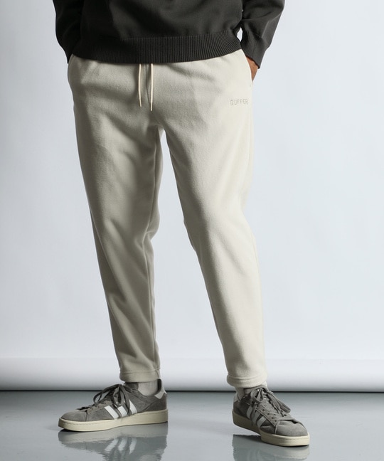 〔BLACK LABEL〕：POLARTEC テーパードパンツ