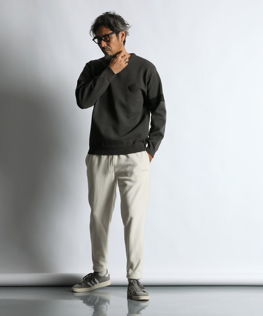 〔BLACK LABEL〕：POLARTEC テーパードパンツ