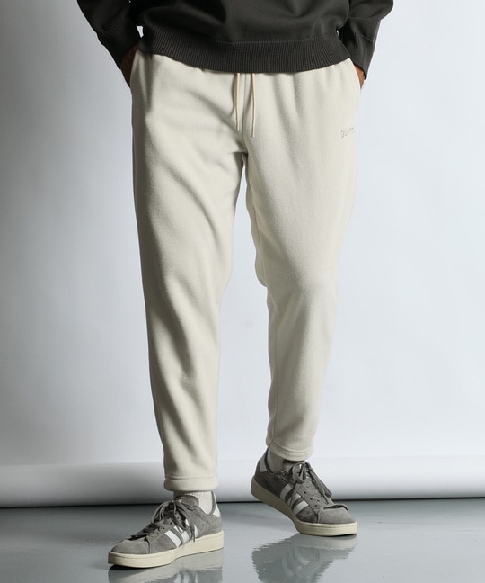 〔BLACK LABEL〕：POLARTEC テーパードパンツ