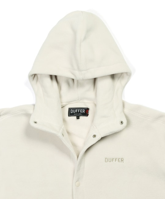 〔BLACK LABEL〕：POLARTEC スナップパーカー