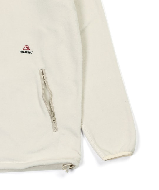 〔BLACK LABEL〕：POLARTEC スナップパーカー