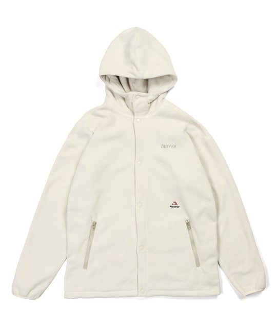 〔BLACK LABEL〕：POLARTEC スナップパーカー
