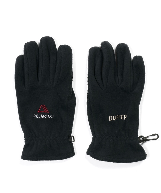 〔BLACK LABEL〕：POLARTEC グローブ