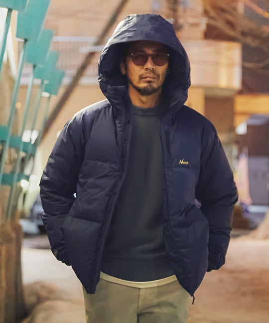 NANGA別注 日本製 オーロラテックス ダウンジャケット