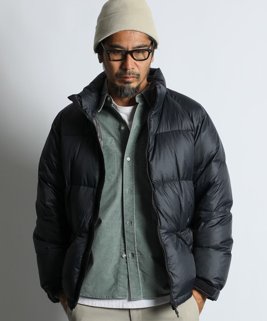 NANGA別注 日本製 スタンドカラー ダウンジャケット