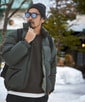 NANGA別注 日本製 スタンドカラー ダウンジャケット